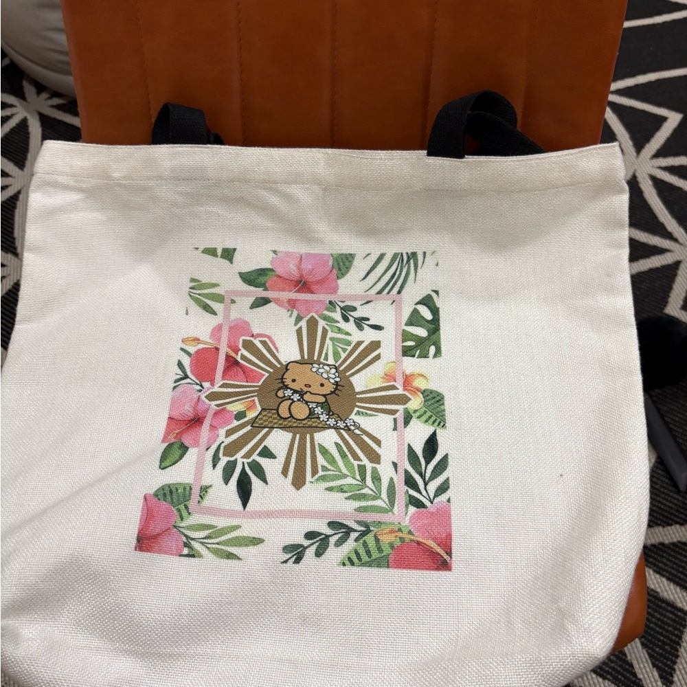 NWOT Custom made Hello Kitty x Filipino Heritage Tote